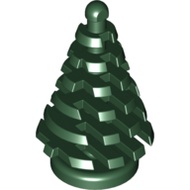 Original Lego Dark Green Pine Tree 2 x 2 x 4 new