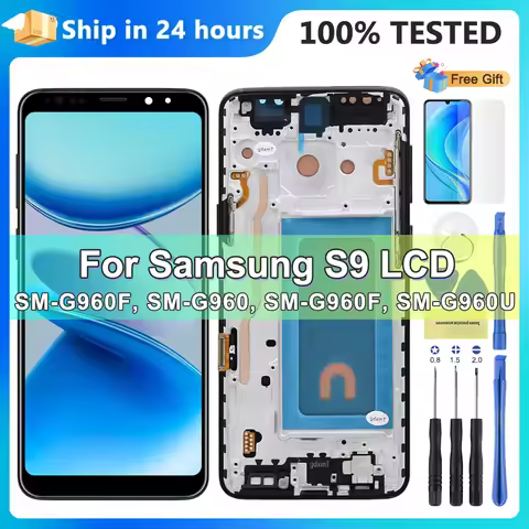 For S9 Screen For Samsung S9 Display LCD Touch Screen For Samsung Galaxy G960 G960F LCD Digitizer Re