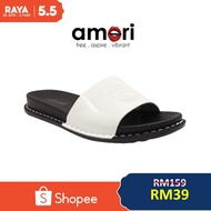 MC3 AMORI Ladies Fashion Leather Sandal Women Shoes | Soft Foam Cushion | Kasut Kulit Fesyen Wanita 