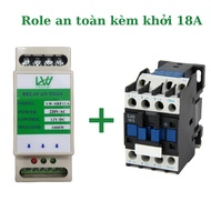 Safety relay set with KOHA 2M electric float and starter from CJX18A