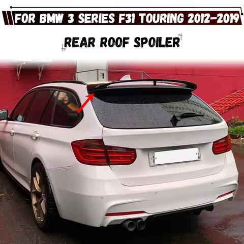 Rear Spoiler Wing For BMW 3 Series F31 Touring 2012-2019 320i 328i 330i 330d Car Trunk Roof Wings Ex