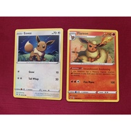 Pokemon TCG : Eevee and Flareon Combo. Vivid Voltage collection. Excellent Near Mint condition.