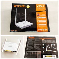 เราเตอร์ 300Mbps wireless Router and 4 ports switch TENDA V300 Wireless N300 VDSL2 Modem Router