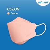 Hi-Care PLUS4 หน้ากากแบบ 3 มิติ หน้ากากอนามัยหนาพิเศษ (รองรับ PM2.5 กรองเชื้อโรค) แผ่นกรอง 4 ชั้น