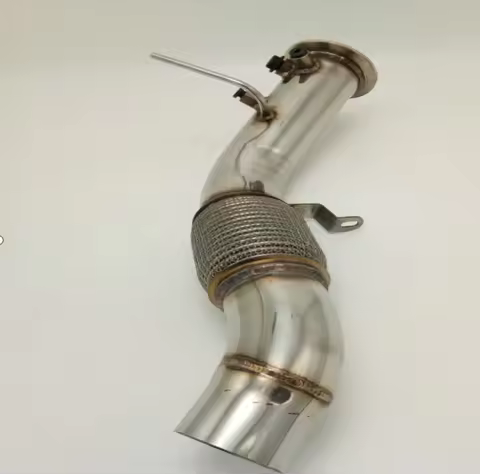 For bm-w E70 X5 3.0sd 3.5d 286 h-p M57N2 2007-2013 Exhaust Downpipe