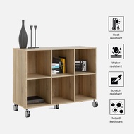 [Preorder] VHIVE Rockwell Bookcase Cabinet with Wheels