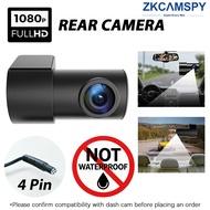 1080p HD Car Rear View Camera 4 Pin for Dvr Mirror Dashcam 360° Rotation