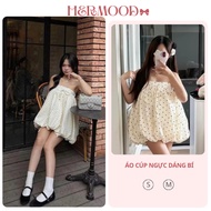 Hottrend Bow Tie Bra. Polka Dot Shirt for Stylish Girls to Dress Up H54