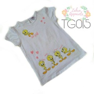 3 YEARS princess tweety tshirt budak