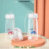 LUCKYSTOREGOODS Feeding Bottle Set, with Straw Brush 8oz/240ml Hands-Free Baby Bottle,  Gravity Ball