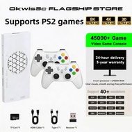PS2 Game Stick Retro Game Console, Supports PS1/PSP, 35000+ Games, Dual Wireless Gamepads, HDMI Outp
