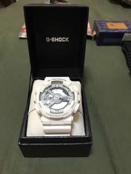 Casio G-shock 白色手錶 型號：GA-110C-7AJF