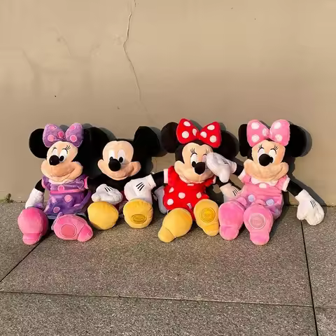 Disney cartoon kids Mickey Minnie Mouse plush toys birthday gift plush gift