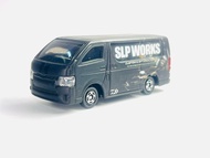 Hobby Store xe mô hình Tomica Toyota Hiace tem SLP Works (Không Hộp)