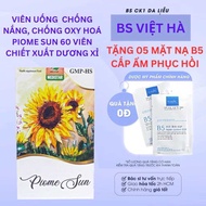 VIÊN UỐNG CHỐNG NẮNG PIOME SUN| BS HÀ DA LIỄU KHUYÊN DÙNG| BS HÀ Da Liễu Khuyên Dùng