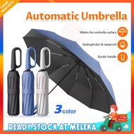 Automatic Umbrella 60 Ribs Large Size Auto Open Umbrella UPF50+ Windproof Folding Umbrella Payung Li
