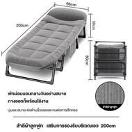 REX เตียงพับ เตียงพับพร้อมที่นอน ผู้เอนกายเดี่ยว ไม่จำเป็นต้องติดตั้ง พร้อมใช้งาน ง่ายต่อการจัดเก็บ