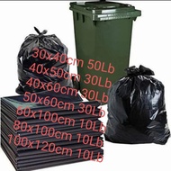 Kantong Plastik Sampah 30x40 cm Isi 50 Lembar Trashbag Hitam 30 x 40