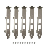 BestParts 5pcs New Full Height Bracket for Intel E10G42BTDA X520-DA2 E10G42BFSR X520-SR2 X520-LR2 X7