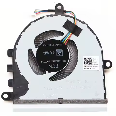 07MCD0 Laptop CPU Cooling fan Cooler for Dell Inspiron 15 5570 5575 3583 3584 3585 5593 3533 P75F 7M