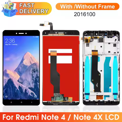 Screen for Xiaomi Redmi Note 4/ Redmi Note 4X Global Snapdragon 625 Lcd Display Touch Screen Assembl
