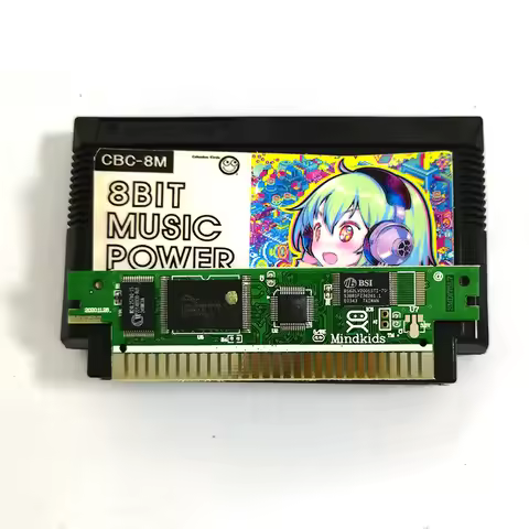 8BIT MUSIC POWER Nes Card For 60 Pin 8 Bit Game Player