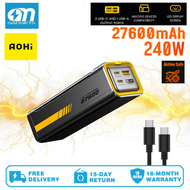 AOHI AOC-P011 The Future Starship 240W 27600mAh LED Display Power Bank with 140W C-C Cable