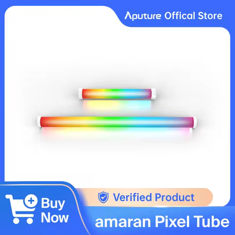 Aputure amaran PT1c Ultra-portable Full-Color LED Pixel Tube Magnetic Attraction Light Video Studio 