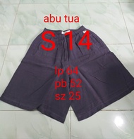 kode:S14/PL celana pendek katun cewek/celana cewek second/celana pendek/pakaian cewek/thrift celana