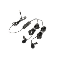 BOYA BY-M1DM Dual Omnidirectional Lavalier Microphone