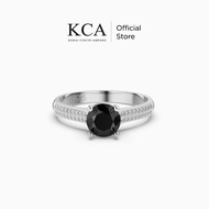 KCA ABEER Black - 925 Sterling Silver Ring