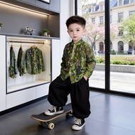 Boy Hanfu Suit Summer Children Baby One-Year-Old Dress New Chinese Style Ancient Costume Tang Suit S