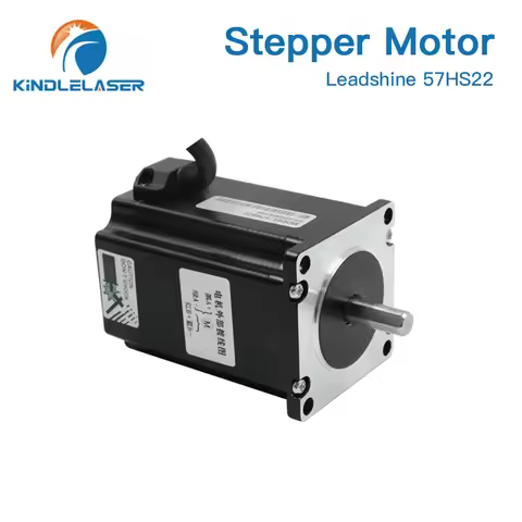 Leadshine 57HS22 Stepper Motor 2 Phase 2.2 N.m 5.6A 8-lead Length 8m Shaft 8mm Nema 23 for CNC Engra