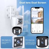 V380 Pro CCTV Camera Dual Lens Outdoor Two Way Audio PIR HD 2160P IP65 - MBP-3640G-BP3