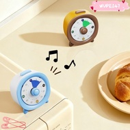 WUPEI47G9 Visual Timer, Silent 60 Minute Countdown Timer, Portable Plastic Focus Aid Rectangle Time 