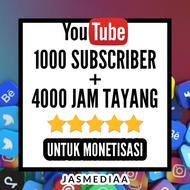 Paket Monetisasi Youtube 1000 Subscriber Dan 4000 Jam Tayang Youtube