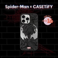 CASETIFY X Marvel's Venom mirror phone cases for iphone 16 Pro Max i16 16Plus 15 Pro Max 15 Plus 14 