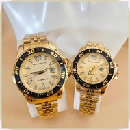 Technomarine'c+_Wp=coupleh-WatchWaterproofd-SportsY-Stainlessn-Steele-Goldf-Business  Multifunction