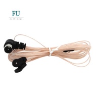 FM Broadcast Antenna 75 Ohm Dipole Indoor T Antenna Aerial Male F-Type Connector Transmitting FM Antenna High Quality Transparent Double Parallel Male