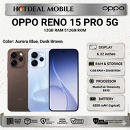 [C/C] OPPO Reno 15 Pro (5G) [12GB RAM 512GB ROM]
