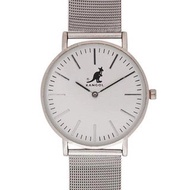 Kangol 銀色石英手錶