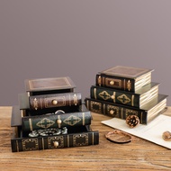 European Retro Storage Box Entrance Key Storage Box Wooden Jewelry Box Jewelry Storage Drawer Desk D