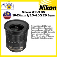 Nikon AF-S DX NIKKOR 10-24mm f/3.5-4.5G ED Lens