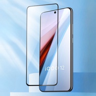 For Vivo IQOO 12 2.5D 9H HD Tempered Glass Protective Screen Protector for IQOO12 Black Edge Full Co