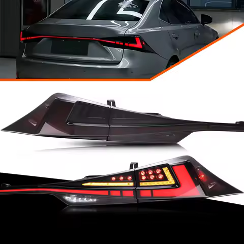 LED Tail Lights Trunk Lamp for Lexus IS250 IS350 ISF IS200t IS300 2014-2020 Dynamic Animation Sequen