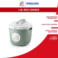 PHILIPS Periuk Nasi Jar Rice Cooker - Green (1.8L) HD3212/32