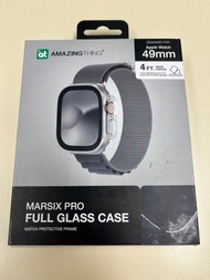 [Apple Watch 保護殼 - Amazingthing] Apple Watch case with protective frame for 49mm Ultra 1/2 [Full Glass Case]