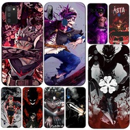 Case For Samsung Galaxy S9 S8 PLUS Phone Cover Anime Asta Black Clover