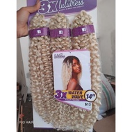 Blonde Color Kerli Embroidered Synthetic Hair