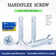 (PER BOX) Hardiflex Screw Flat Screw Window Screw Job Screw Metal Screw For Metal
